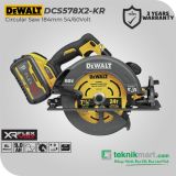 Dewalt DCS578X2-KR 54/60 Volt (Max) 184mm Brushless Circular Saw / Gergaji Sirkel Baterai