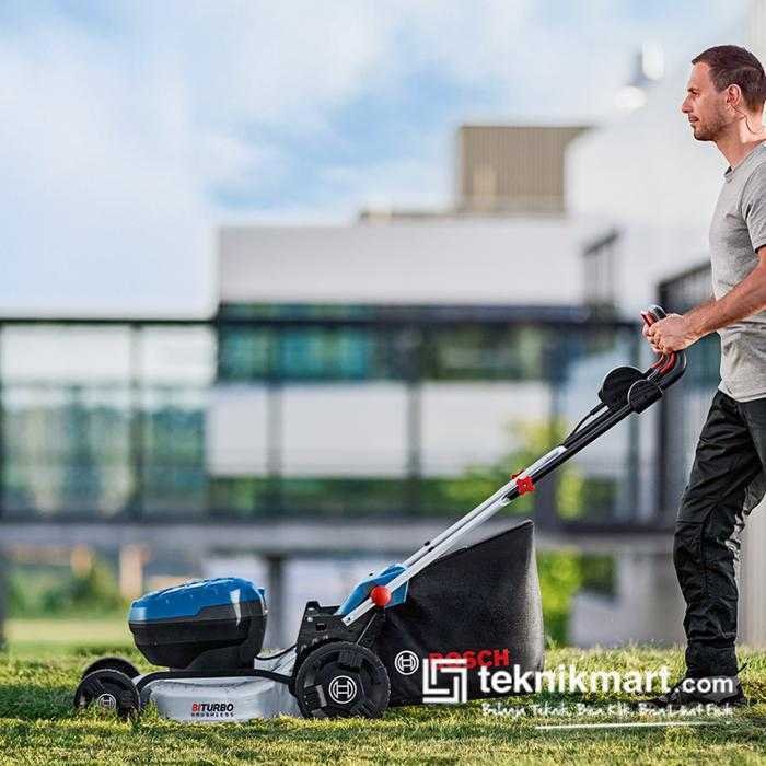 BOSCH GRA 18V2-46 BRUSHLESS LAWN MOWER 2X18V 46CM 60L (UNIT ONLY) - Image 4
