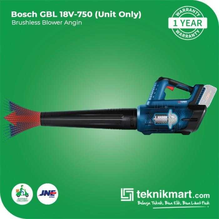 BOSCH GBL 18V-750 BRUSHLESS BLOWER 18VOLT (UNIT ONLY) - Image 3