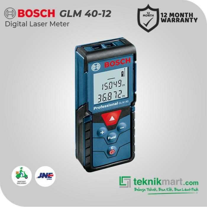 BOSCH GLM 40-12 LASER RANGE FINDER 40M WORKING RANGE - Image 2