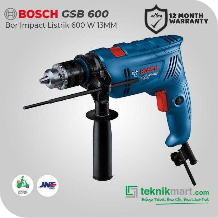 BOSCH GSB 600 IMPACT DRILL 600WATT 13MM - Image 3