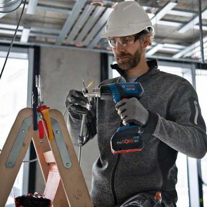 BOSCH GHG 18V-50 CORDLESS HEAT GUN 18VOLT 300-500 C (UNIT ONLY) - Image 6