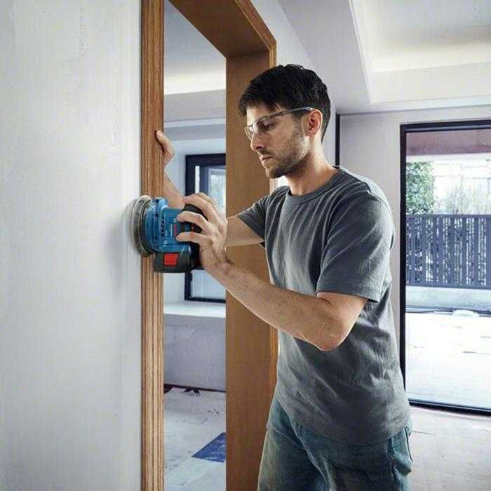 BOSCH GEX 185-LI BRUSHLESS ORBITAL SANDER 18VOLT 125MM (UNIT ONLY) - Image 6