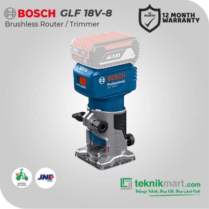 BOSCH GLF 18V-8 BRUSHLESS ROUTER / TRIMMER 18VOLT 1/4" (UNIT ONLY) - Image 3