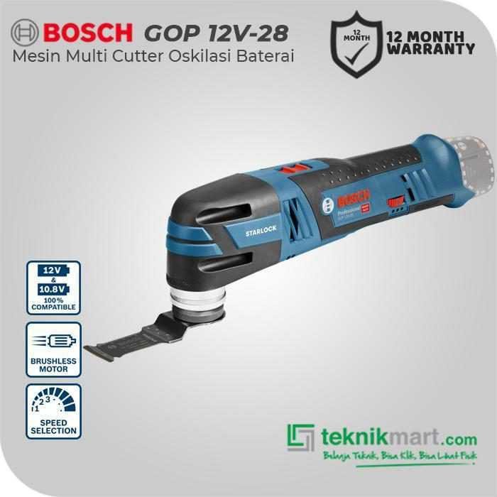 BOSCH GOP 12V-28 CORDLESS MULTI CUTTER 12VOLT (UNIT ONLY)