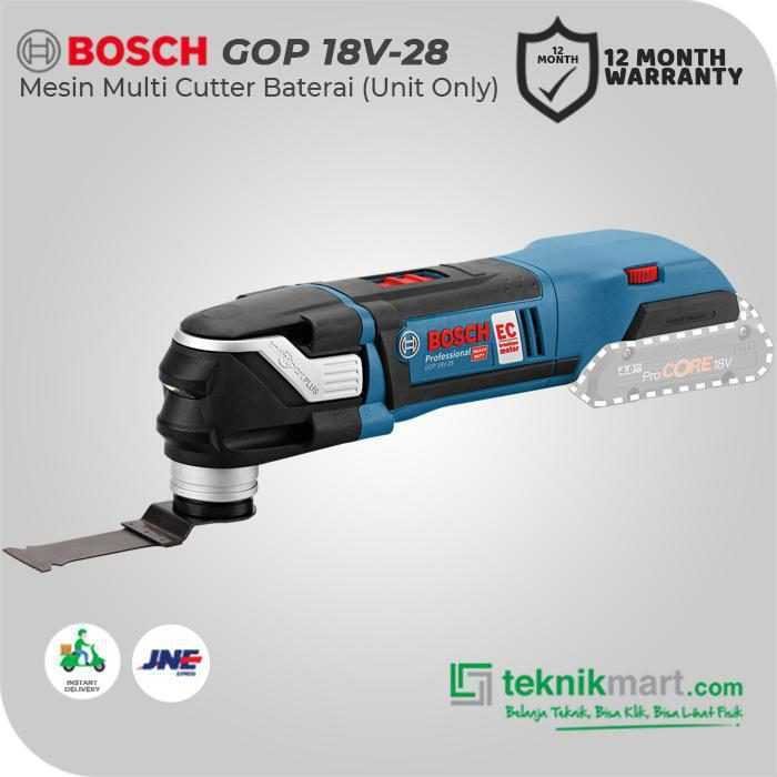 BOSCH GOP 18V-28 CORDLESS MULTI CUTTER 18VOLT (UNIT ONLY) - Image 3