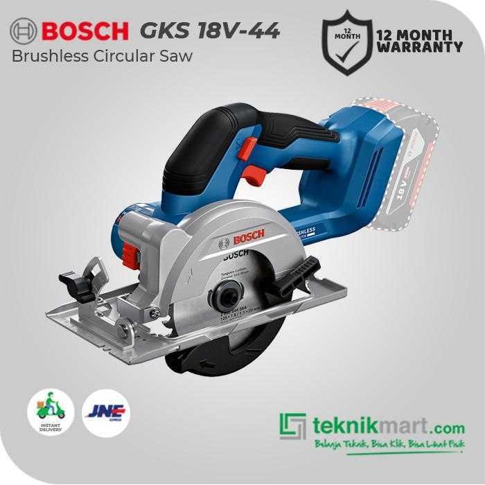 BOSCH GKS 18V-44 BRUSHLESS CIRCULAR SAW 18VOLT 125MM (UNIT ONLY) - Image 3