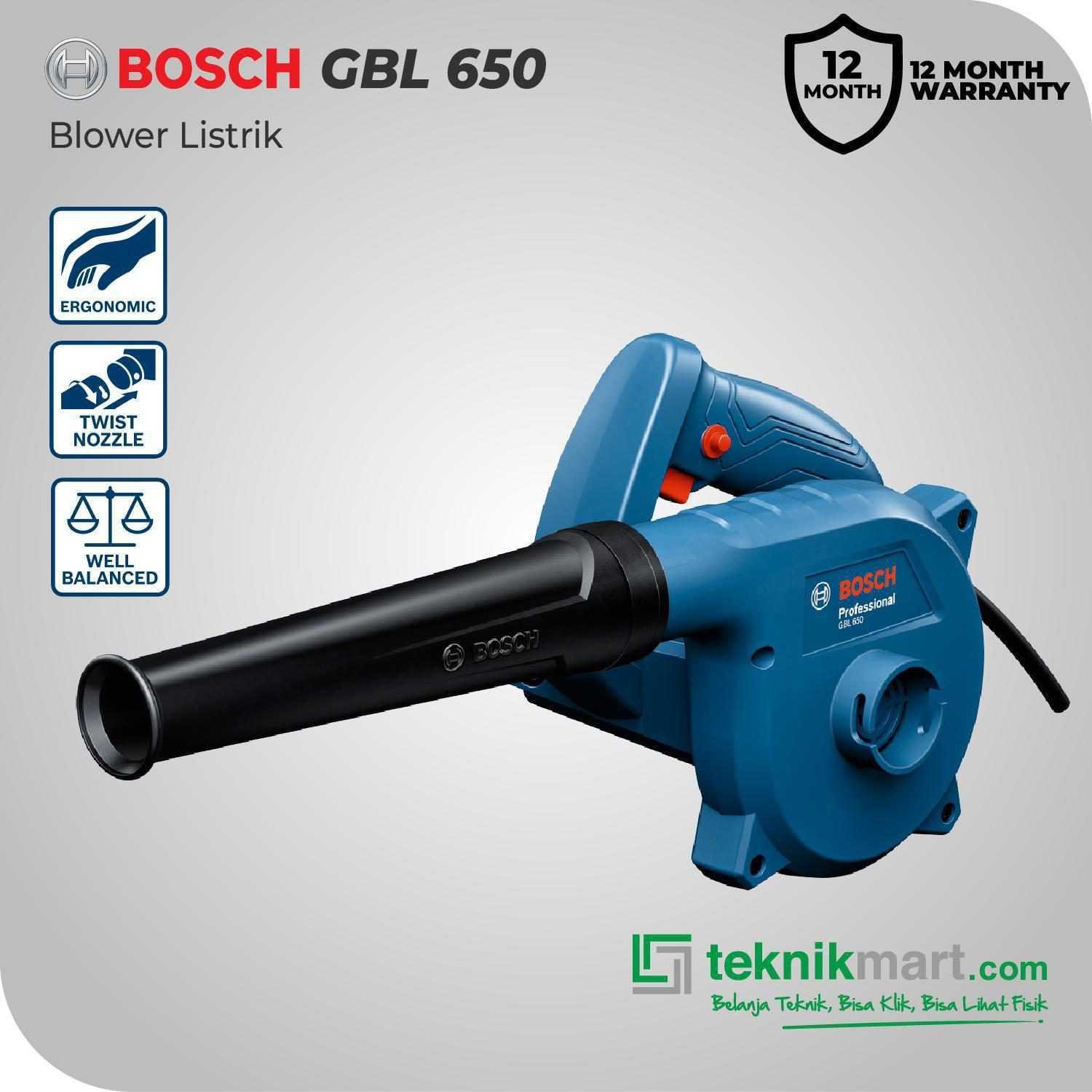 BOSCH GBL 650 ELECTRIC BLOWER 650WATT