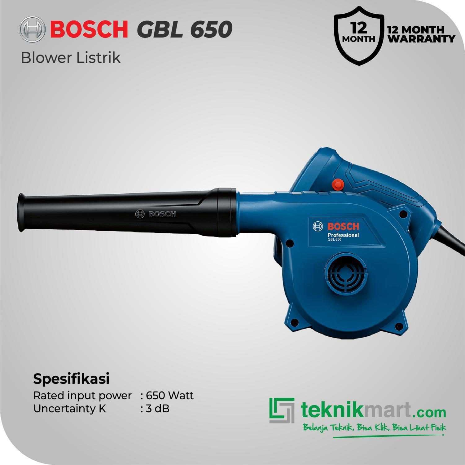 BOSCH GBL 650 ELECTRIC BLOWER 650WATT - Image 2