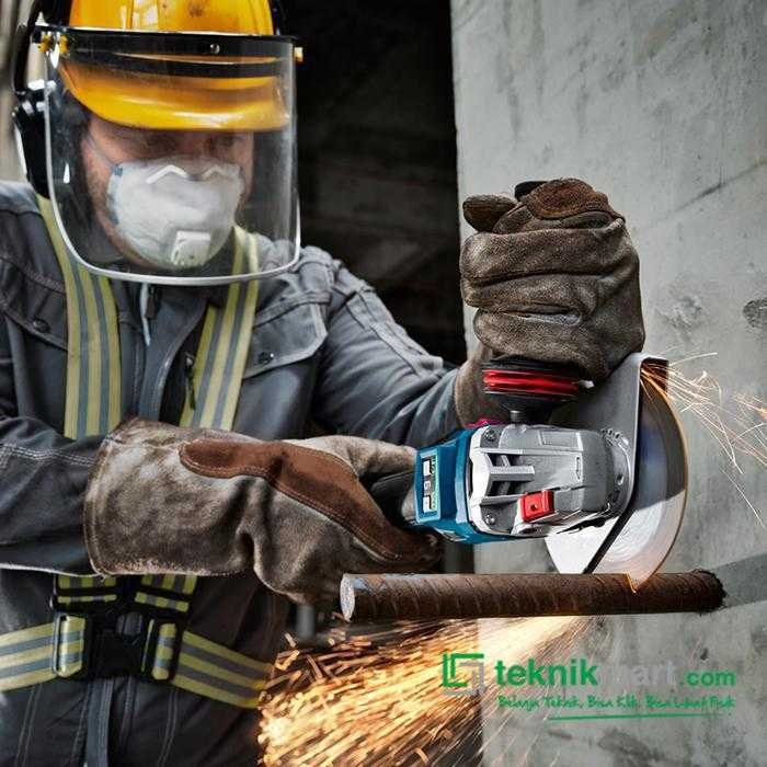 BOSCH GWS 18V-15 S BRUSHLESS ANGLE GRINDER 18V 100MM (UNIT ONLY) - Image 5