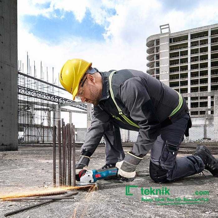 BOSCH GWS 18V-11 S BRUSHLESS ANGLE GRINDER 18V 100MM (UNIT ONLY) - Image 4