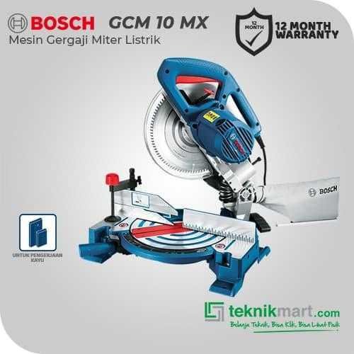 BOSCH GCM 10 MX COMPOUND MITRE SAW 1700WATT 255MM 4500 RPM