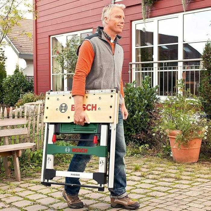 BOSCH PWB 600 FOLDING WORK BENCH - Image 5
