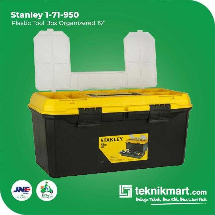STANLEY 1-71-950 PLASTIC TOOL BOX ORGANIZERED MAESTRO 19" - Image 3
