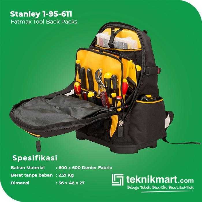 STANLEY 1-95-611 HEAVY DUTY TOOL BAG FATMAX - Image 2
