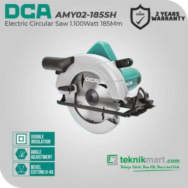 DCA AMY02-185SH CIRCULAR SAW 1100WATT 185MM