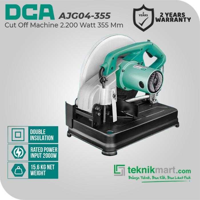 DCA AJG04-355S CUT OFF MACHINE 2200WATT 355MM