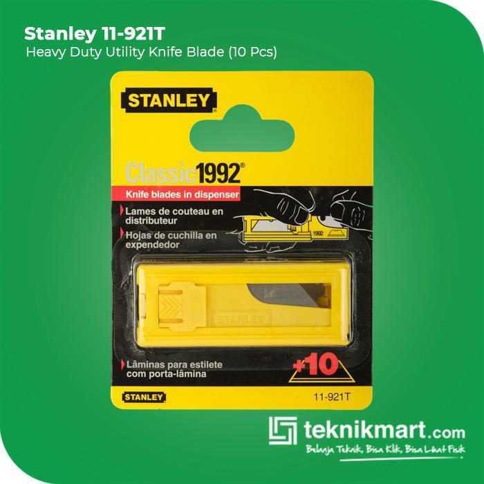 STANLEY 11-921T-22 HEAVY DUTY UTILITY KNIFE BLADE (10PCS)