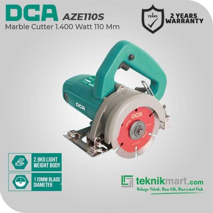 DCA AZE110S MARBLE CUTTER 1400WATT 110MM