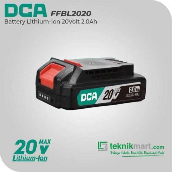 DCA FFBL2020 LITHIUM BATTERY 20VOLT 2.0AH (30230200053)