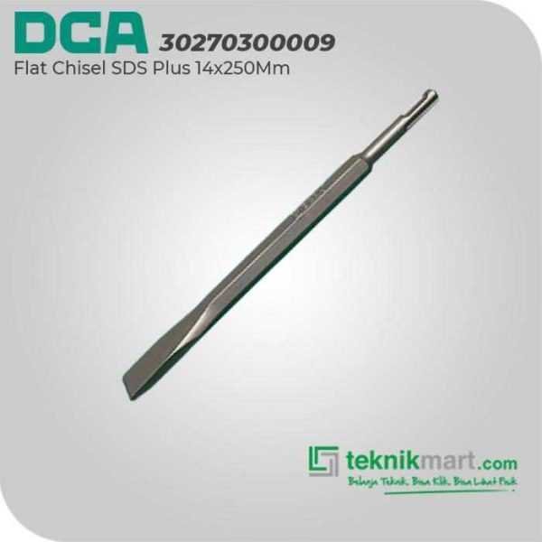 DCA 30270300009 SDS PLUS FLAT CHISEL 14x250 MM
