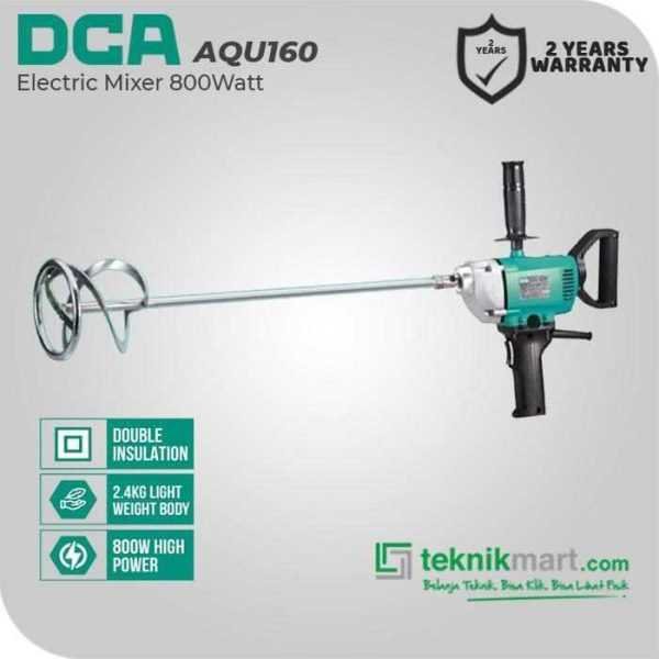 DCA AQU160 ELECTRIC MIXER 800WATT 160MM