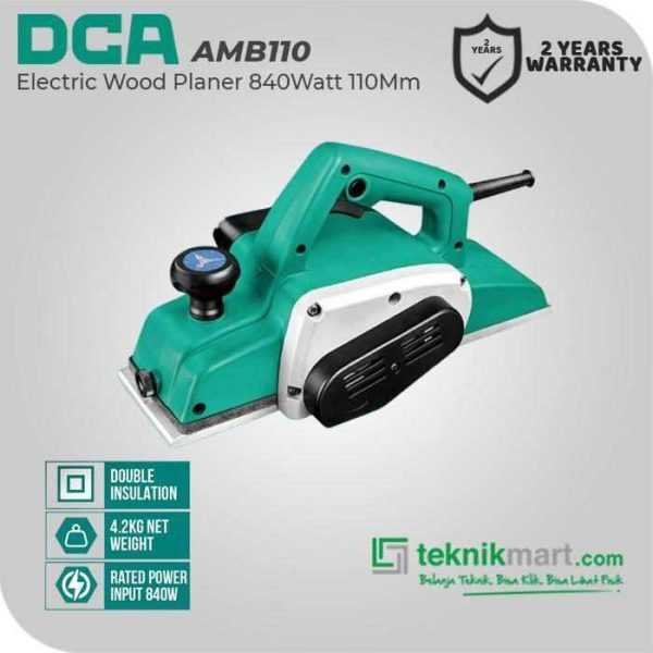 DCA AMB110 ELECTRIC PLANNER 840WATT 110MM