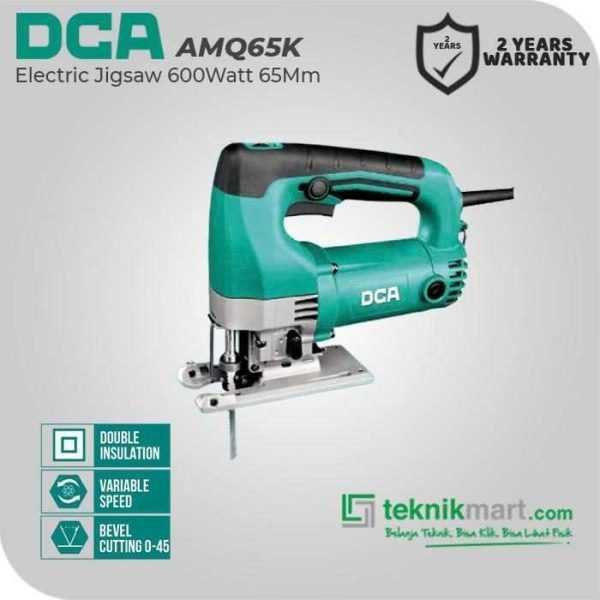 DCA AMQ65K JIG SAW QUICK SYSTEM 600WATT 65MM