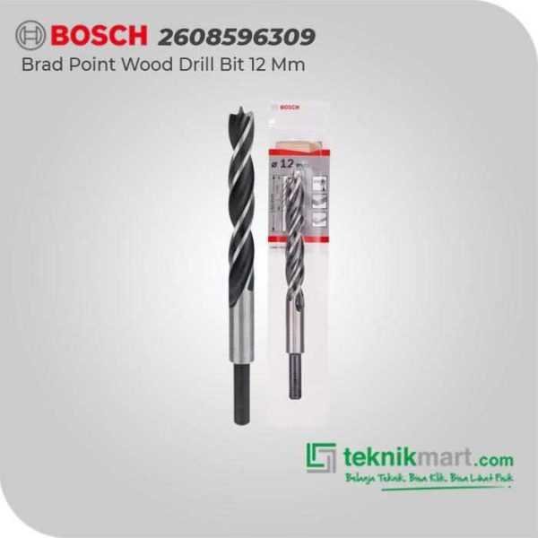 BOSCH BRAD POINT WOOD DRILL BITS 12.0 MM