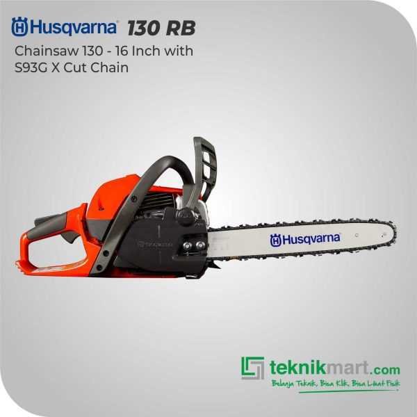 HUSQVARNA 130 - 16" CHAINSAW W/S93G X-CUT CHAIN