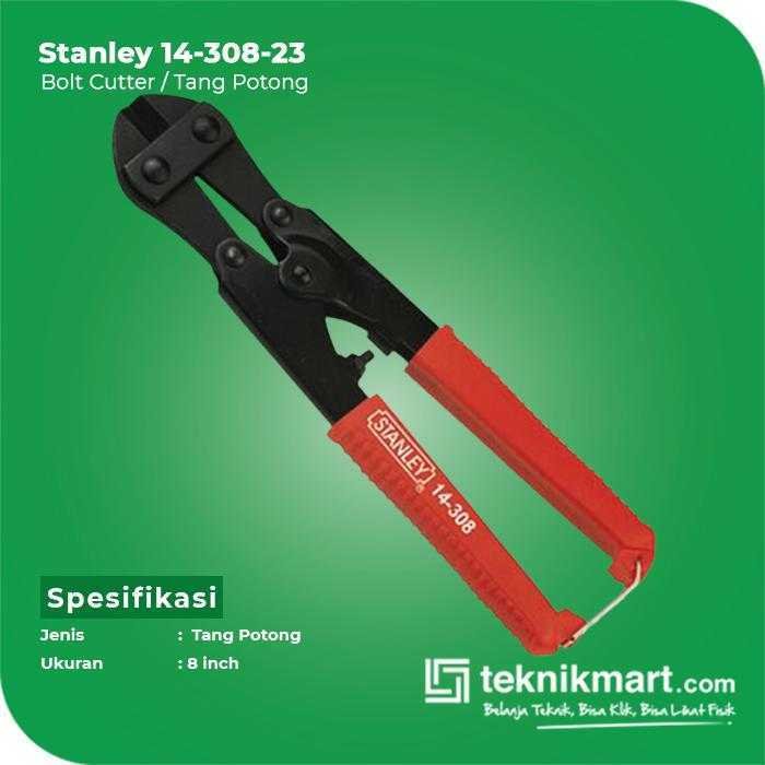 STANLEY 14-308-23 BOLT CUTTER 8" - Image 3