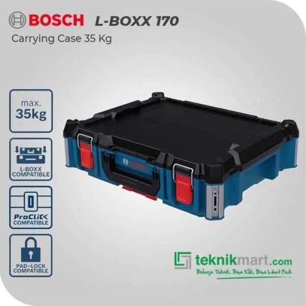 BOSCH L-BOXX 170 CARRYING CASE 35KG (432X559X170MM)