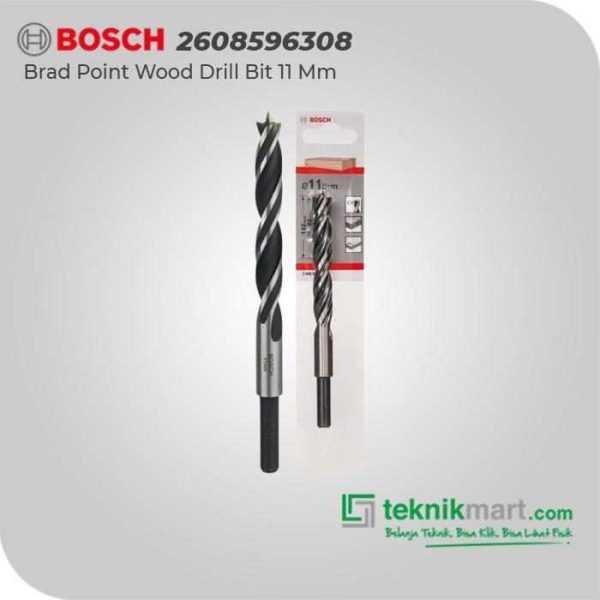 BOSCH BRAD POINT WOOD DRILL BITS 11.0 MM
