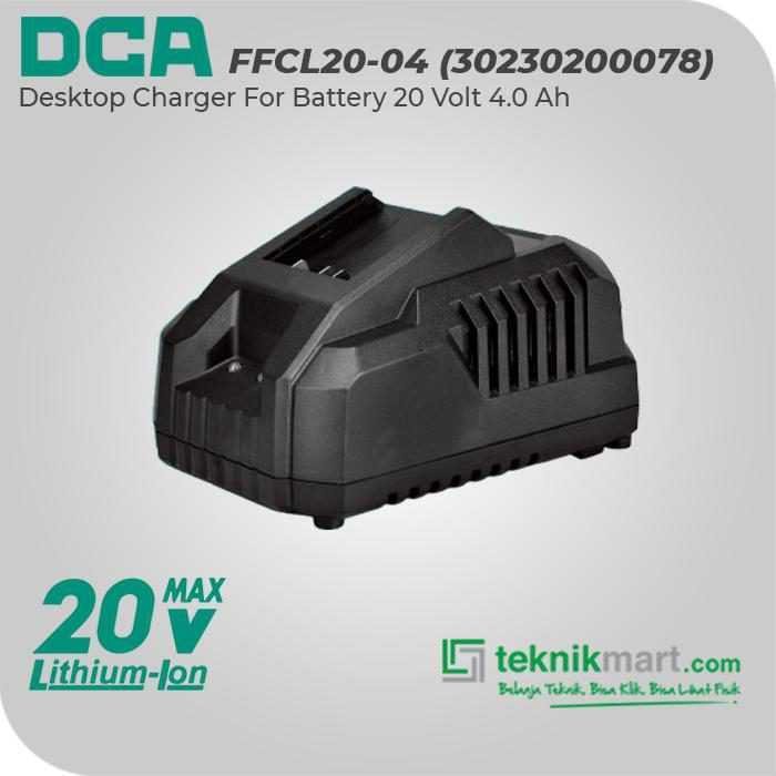 DCA FFCL20-04 DESKTOP BATTERY CHARGER 20VOLT 4.0A (30230200078)