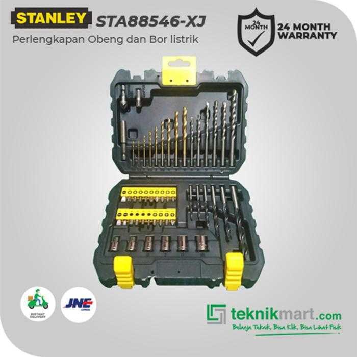STANLEY STA88546 DRILLING & SCREWDRIVING SET 50PCS - Image 3