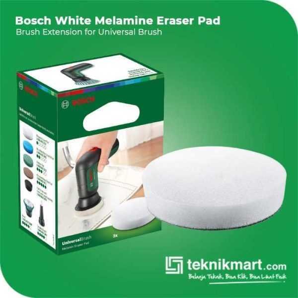 BOSCH POWER SCRUBBER WHITE MELAMINE ERASER X3 FOR UNI-BRUSH