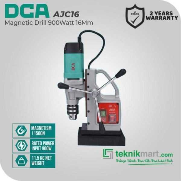 DCA AJC16 MAGNETIC DRILL 900WATT MT2 - 16 MM
