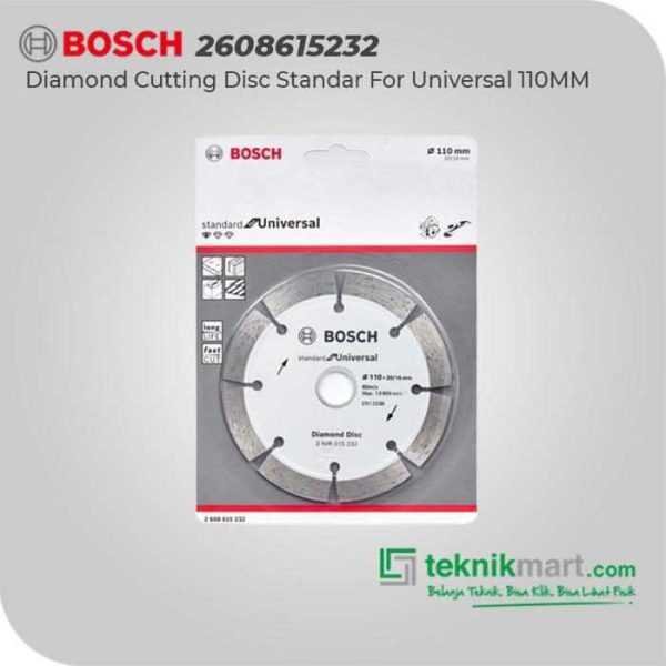 BOSCH DIAMOND CUTTING DISC STANDAR FOR UNIVERSAL 110X16/20 MM