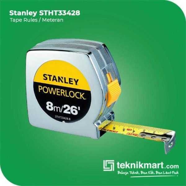 STANLEY STHT33428 POWER LOCK SHORT TAPE RULES 8M/25"