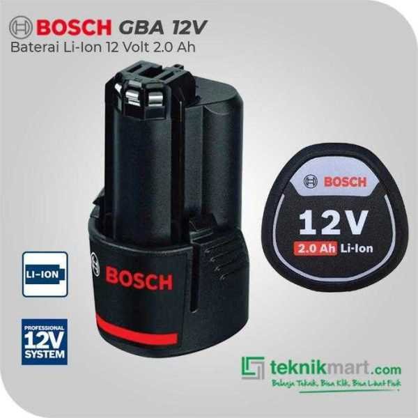BOSCH GBA 12 V-LI BATTERY LI-ION 12V 2.0 AH