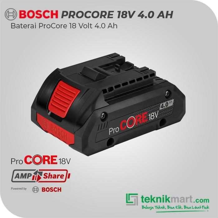 BOSCH GBA 18 V-LI PROCORE BATTERY LI-ION 18V 4.0AH