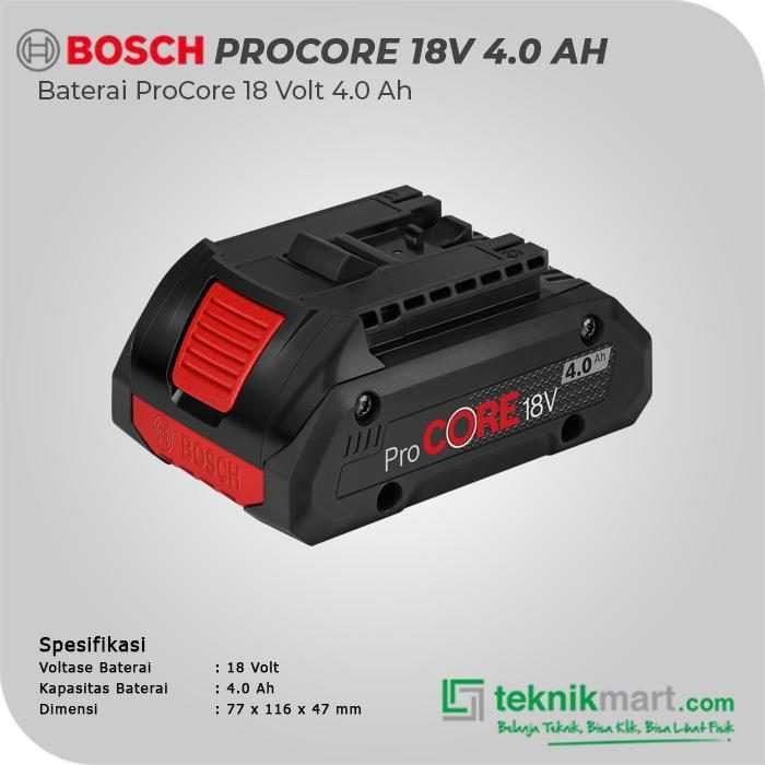 BOSCH GBA 18 V-LI PROCORE BATTERY LI-ION 18V 4.0AH - Image 2