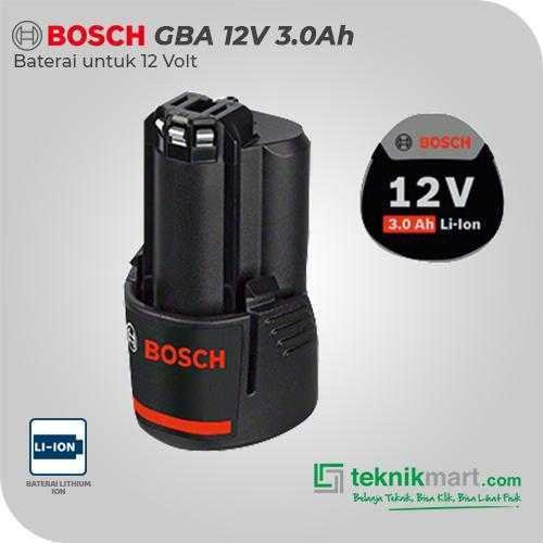 BOSCH GBA 12 V-LI BATTERY LI-ION 12V 3.0AH