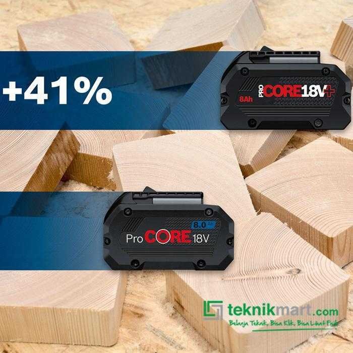 BOSCH GBA 18 V-LI PROCORE PLUS BATTERY CORDLESS LI-ION 18V 8.0AH - Image 4