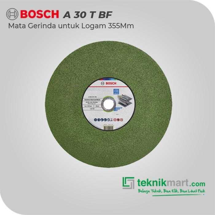 BOSCH A 30 T BF METAL CUTTING WHEEL 355X2.8X25.4MM (GREEN)