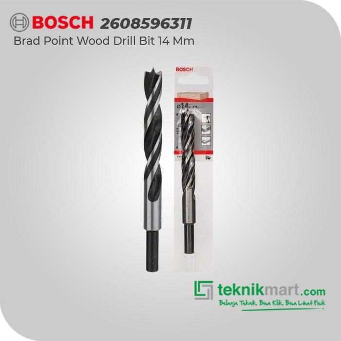 BOSCH BRAD POINT WOOD DRILL BITS 14.0 MM