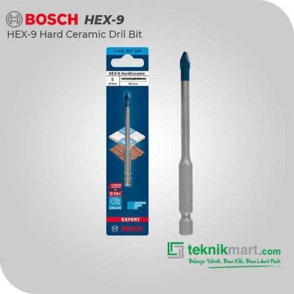 BOSCH HEX-9 HARD CERAMIC DRILL BIT 5X90MM