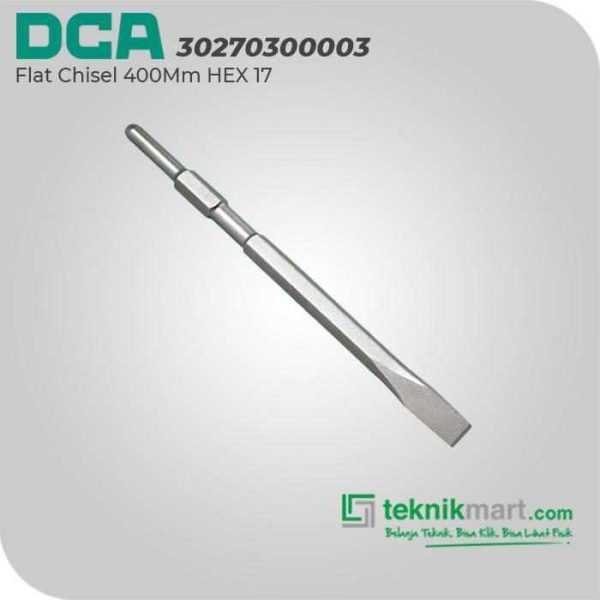 DCA 30270300003 FLAT CHISEL HEX 17X400 MM