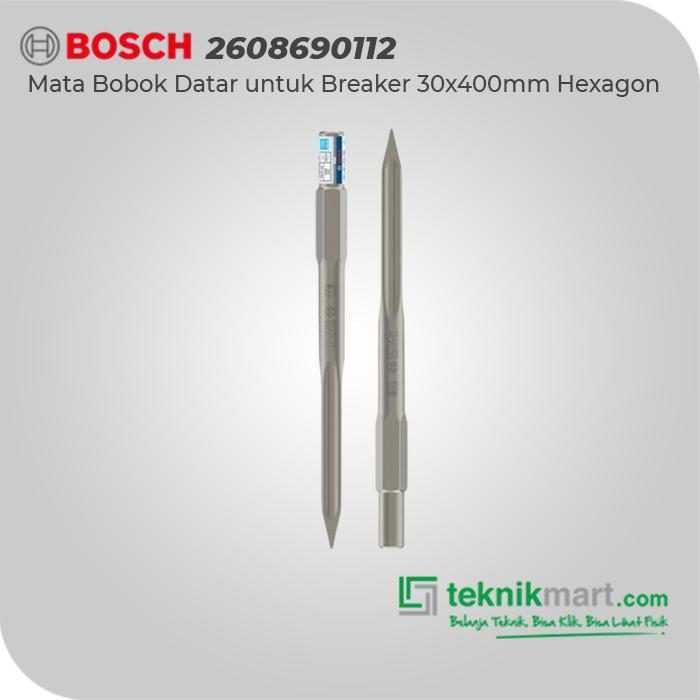 BOSCH HEX 30MM FLAT CHISEL 400X35MM FOR BREAKER