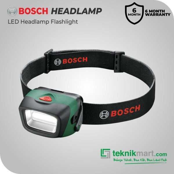 BOSCH HEAD LAMP LED 3WATT 190LUMENS 3X AAA 1.5VOLT